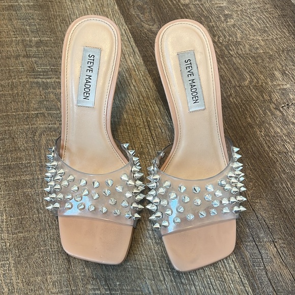 Steve Madden Spike Mules - Picture 2 of 5